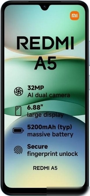 Телефон Xiaomi Redmi A5 3GB/64GB международная версия (океанический синий)
