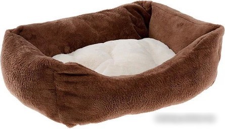 Лежак Ferplast Coccolo 60 83270612 (коричневый) Лежак Ferplast Coccolo 60 83270612 (коричневый)