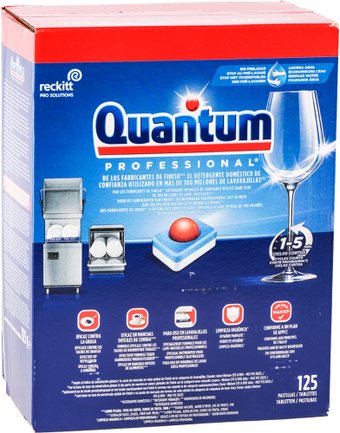 Таблетки для посудомоечной машины Reckitt Quantum Professional (125 шт)