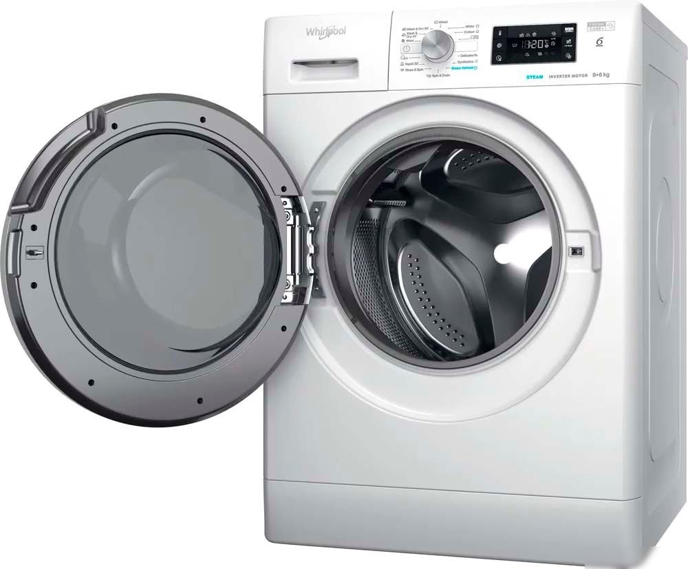 Стирально-сушильная машина Whirlpool FFWDB 864489 SV EE
