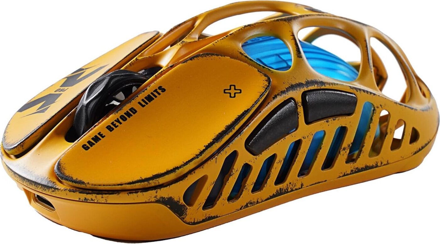 Игровая мышь Gravastar Mercury X Pro Special Edition Battle Worn-Yellow