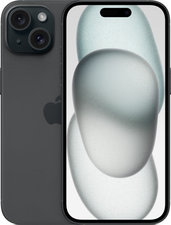 Телефон Apple iPhone 15 512GB (черный)