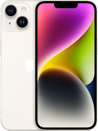 Телефон Apple iPhone 14 256GB (звездный)