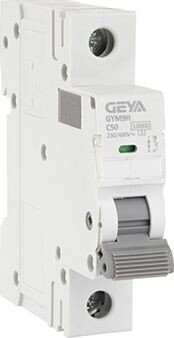 Выключатель автоматический GEYA GYM9H-1P-50C 1P 50A C 10kA 1M GYM9H1P50C