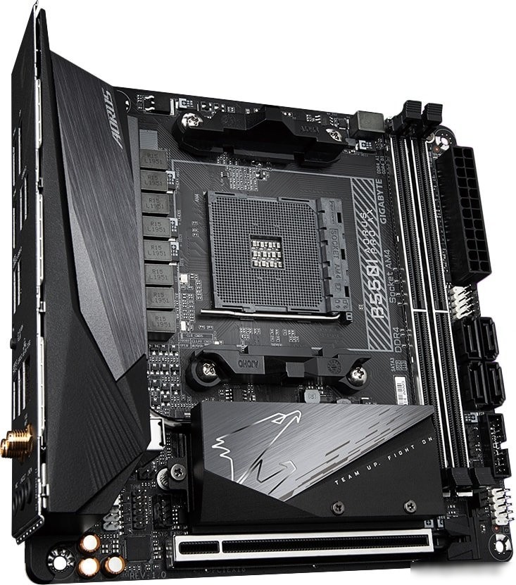 Материнская плата Gigabyte B550I Aorus Pro AX (rev. 1.0)