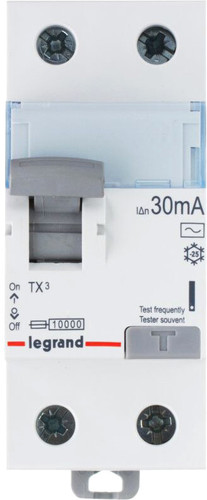 Устройство защитного отключения Legrand TX3 2P 40A 30мA 10kA 2M 403001