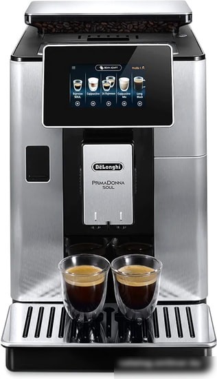 Эспрессо кофемашина DeLonghi PrimaDonna Soul ECAM 610.74.MB