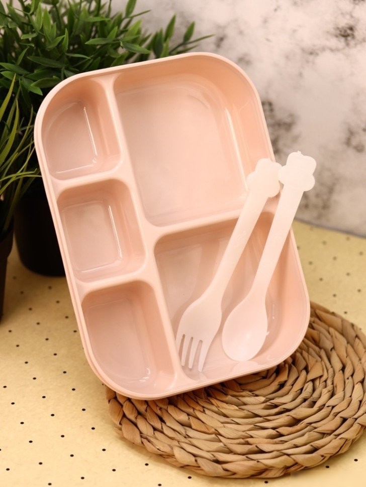 Ланч-бокс ILikeGift Tasty dinner 6715-02 (pink)