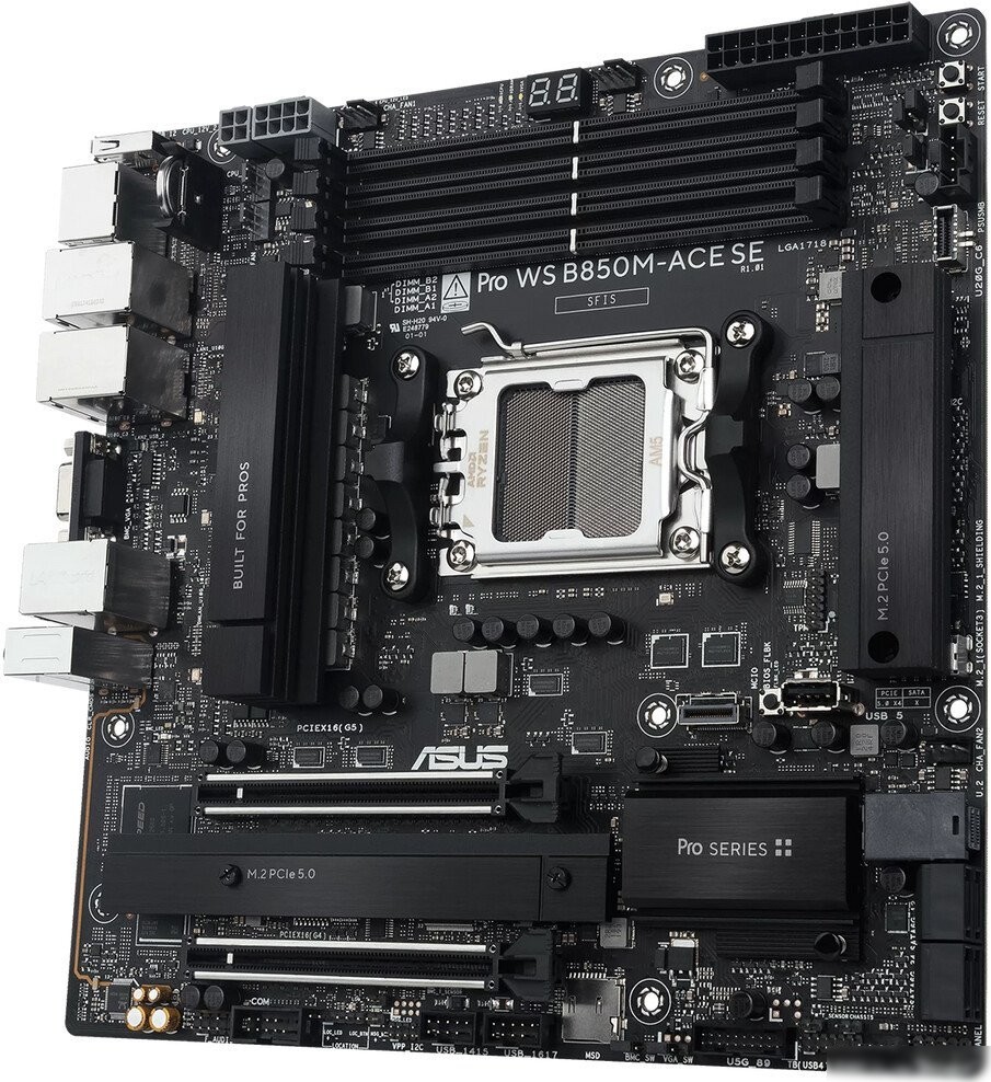 Материнская плата ASUS Pro WS B850M-ACE SE