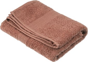 Полотенце Ituma Махровое 50x90 430г БТК90 (светло-коричневый, с бордюром)