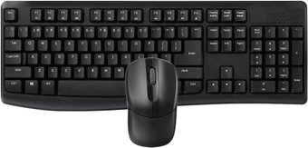 Офисный набор Rapoo X1800Pro (черный)