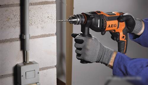 Ударная дрель AEG Powertools SBE 750 RE (4935442850)