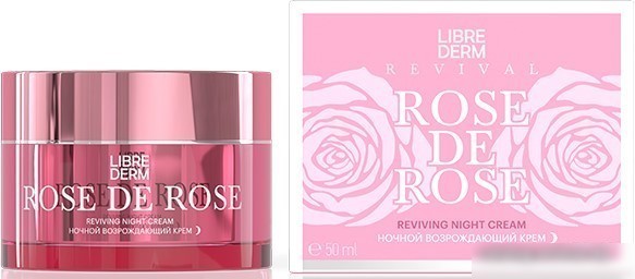 Librederm Крем для лица Rose De Rose возрождающий ночной (50 мл) Librederm Крем для лица Rose De Rose возрождающий ночной (50 мл)