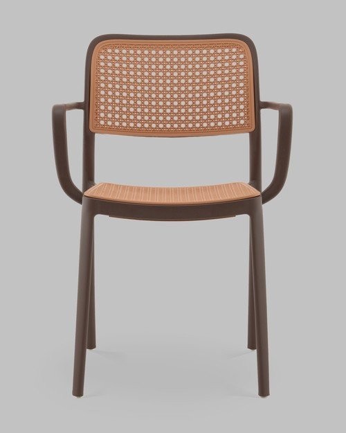 Стул Stool Group Yona с подлокотниками PP-297 (коричневый)