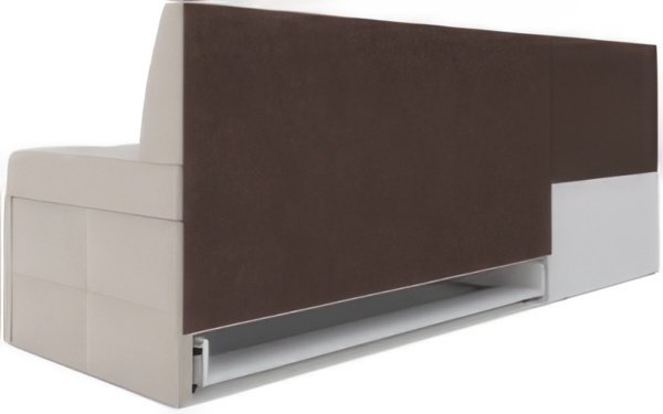 Угловой диван Мебель-АРС Атлантис левый 190x84x120 (бежевый Star Velvet 6 Light Beige)
