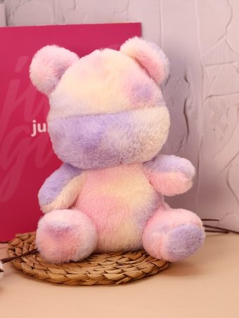 Классическая игрушка ILikeGift Bear rainbow 107-13-01 (violet)