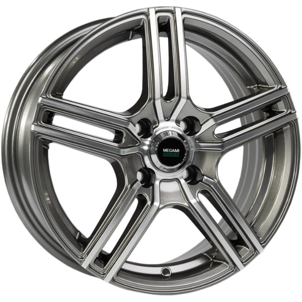 Литые диски Megami MGM-1 15x6" 4x100мм DIA 54.1мм ET 46мм GMF
