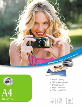 Пленка для печати ProfiColor Silver Glossy самоклеящаяся A4 125 г/м2 BN05434 (20л)