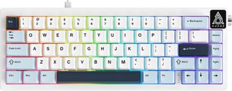 Клавиатура Ajazz AK650 Wired (синий/белый, Ajazz Sea Salt)