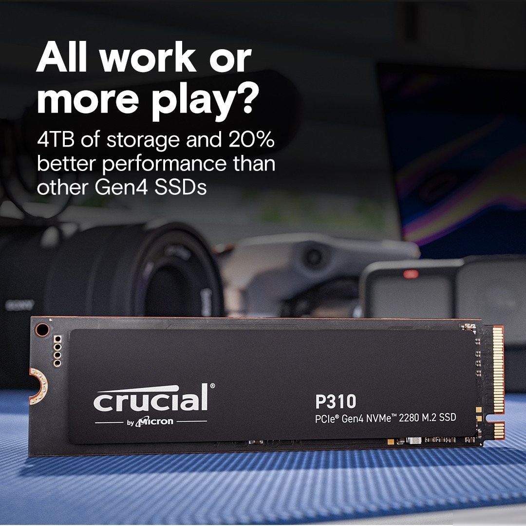 SSD Crucial P310 2280 4TB CT4000P310SSD8