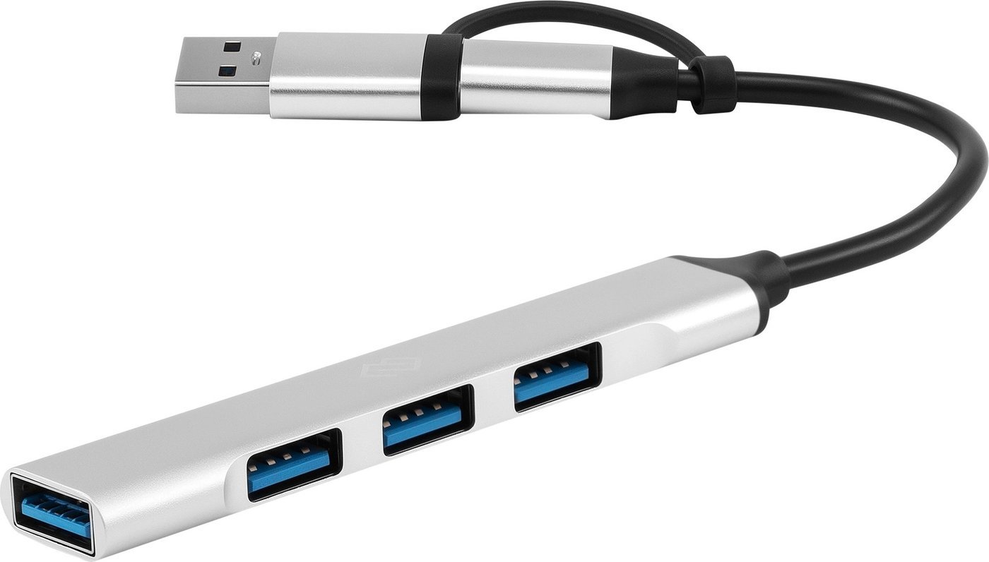 USB-хаб Digma DHUB-4USB-AC-2.0