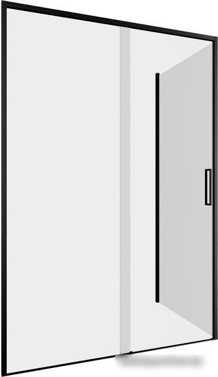 Душевой уголок Aquanet Pleasure Evo 130 AE65-130x80-BT (черный анодированный)