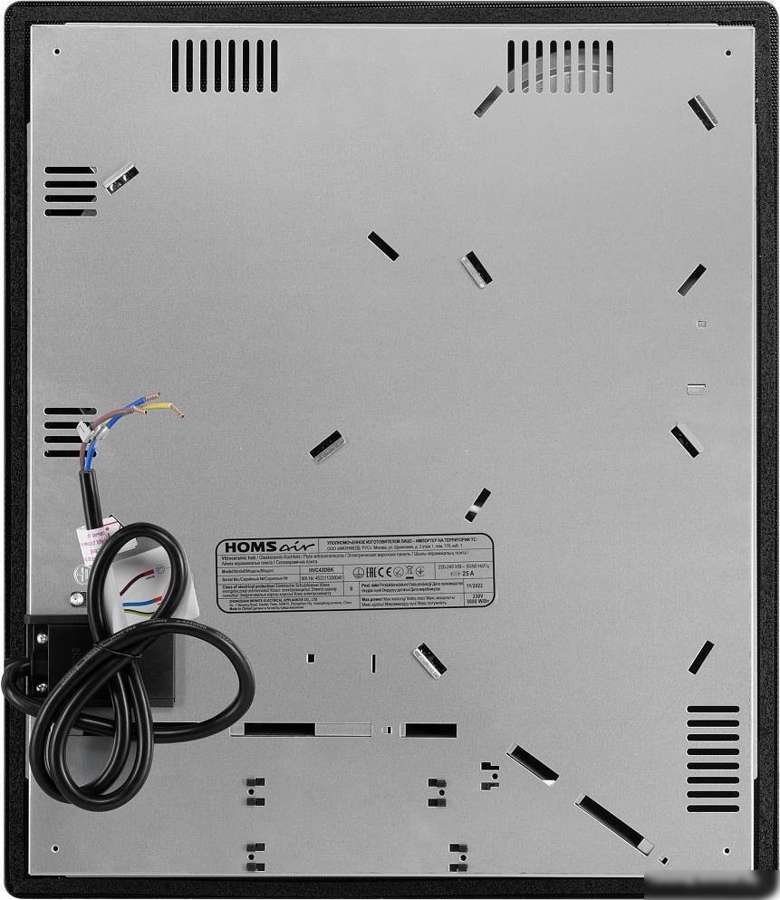 Варочная панель HOMSair HVC43DBK
