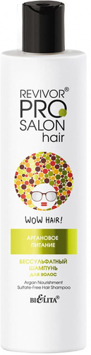 Шампунь Belita Revivor PRO Salon Hair Бессульфатный Аргановое питание 300 мл