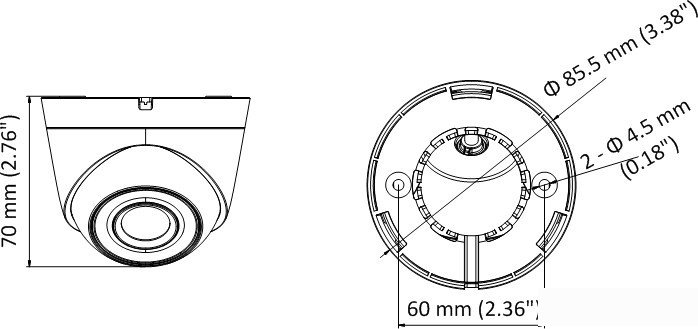 IP-камера HiWatch DS-I203(C) (4 мм)