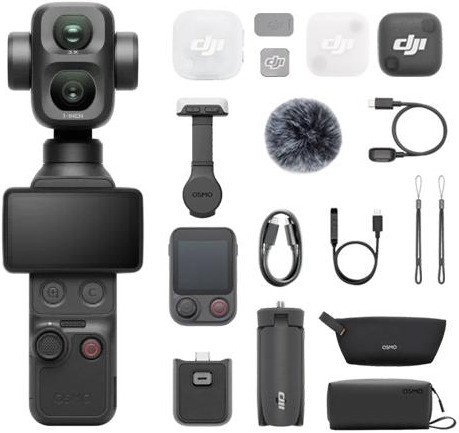 Экшен-камера DJI Osmo Pocket 4P Vlog Combo (черный)