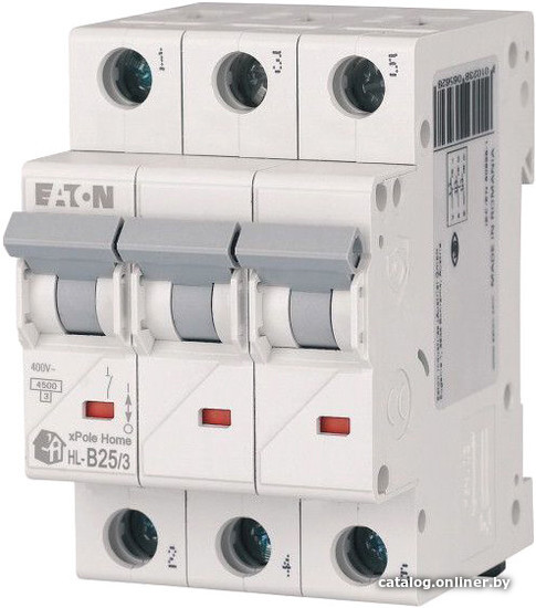 Выключатель автоматический Eaton HL-B253 3P 25A B 4.5кA 3M 194783