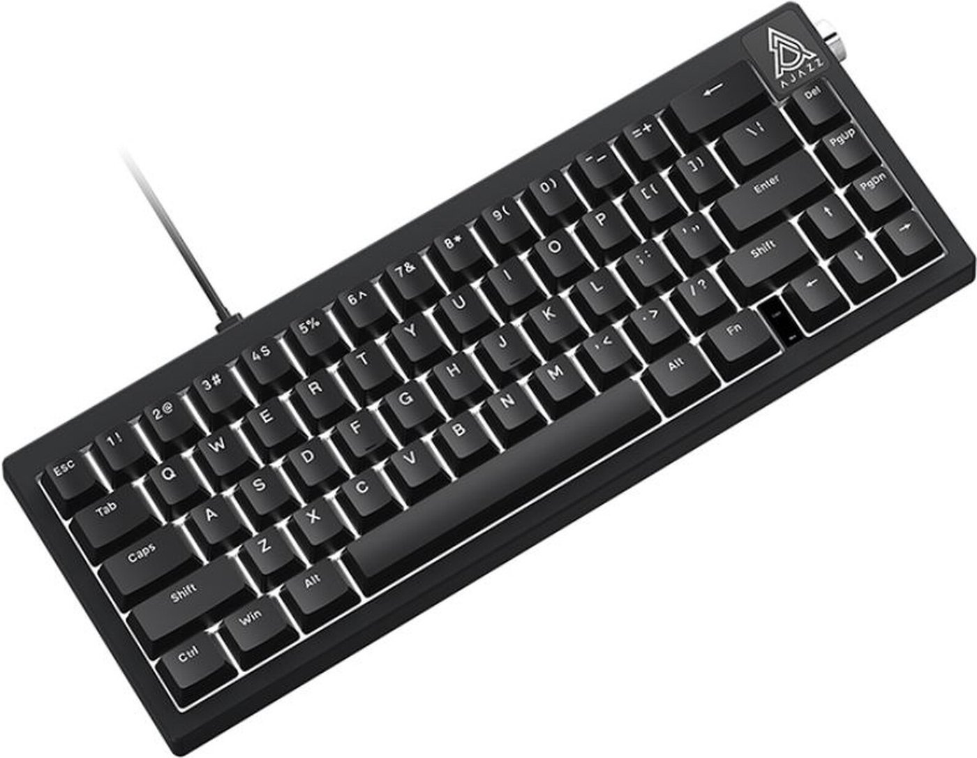 Клавиатура Ajazz AK650 Wired (черный, Ajazz Red)