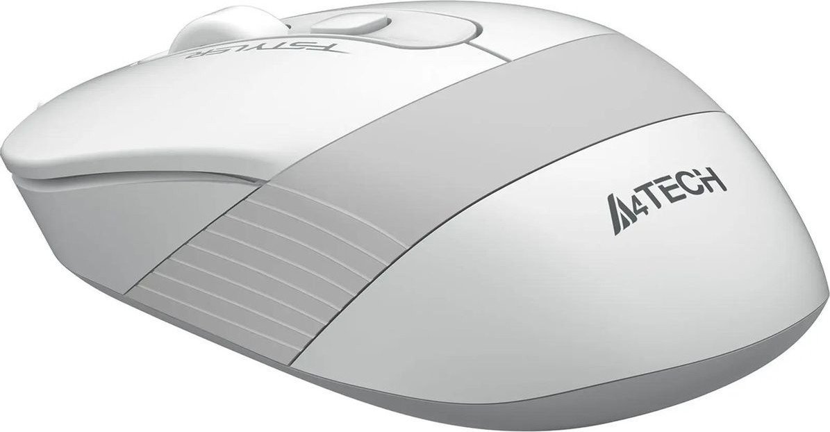 Мышь A4Tech Fstyler FM10S (серый/белый)