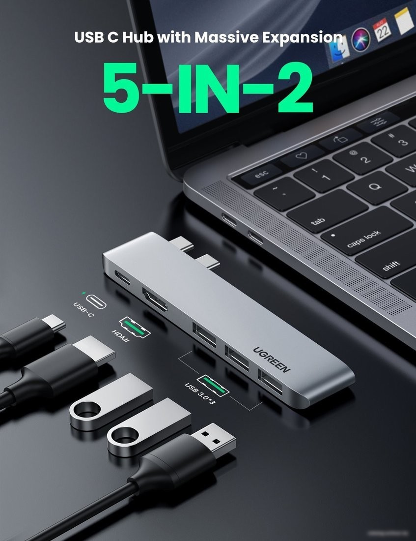USB-хаб Ugreen CM251 60559