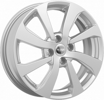 Литые диски K&K КС893 16x6" 4x100мм DIA 54.1мм ET 49мм сильвер