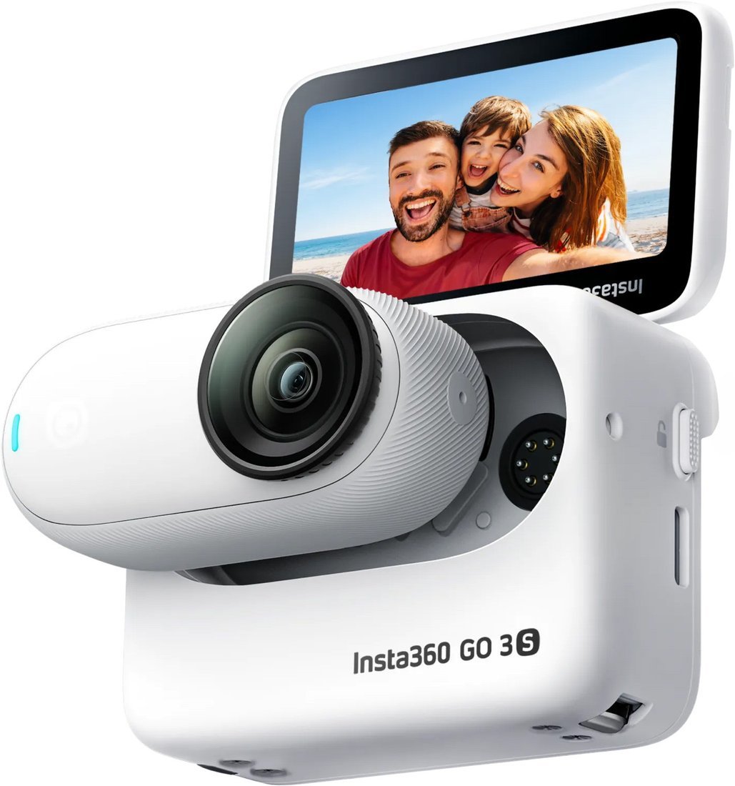 Экшен-камера Insta360 GO 3S 128GB (белый)