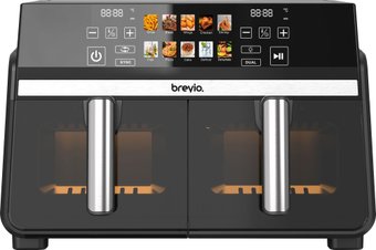 Аэрогриль (аэрофритюрница) Brevio Dual WD 10L