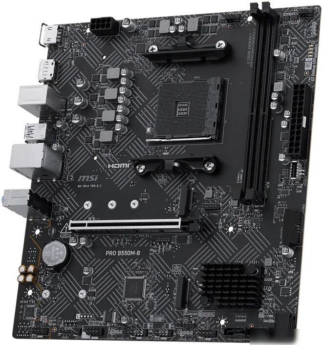 Материнская плата MSI Pro B550M-B