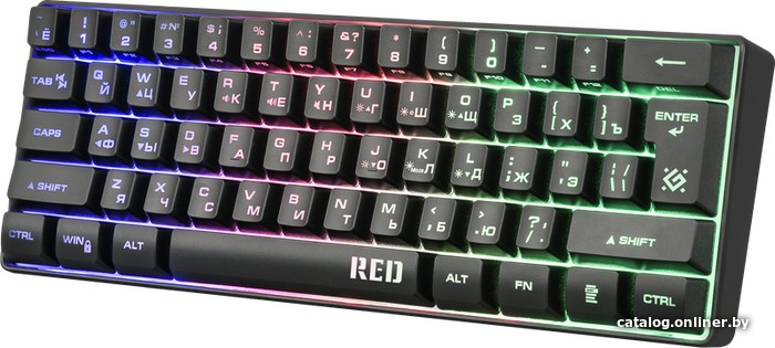 Клавиатура Defender Red GK-116