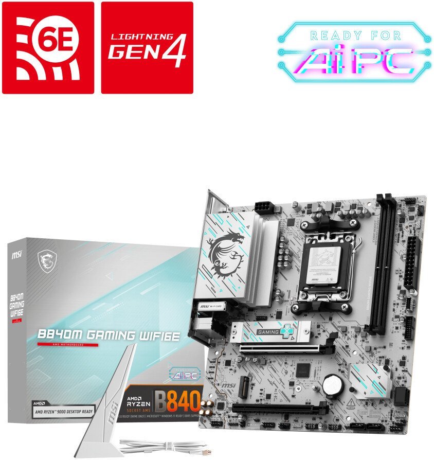 Материнская плата MSI B840M Gaming WiFi6E