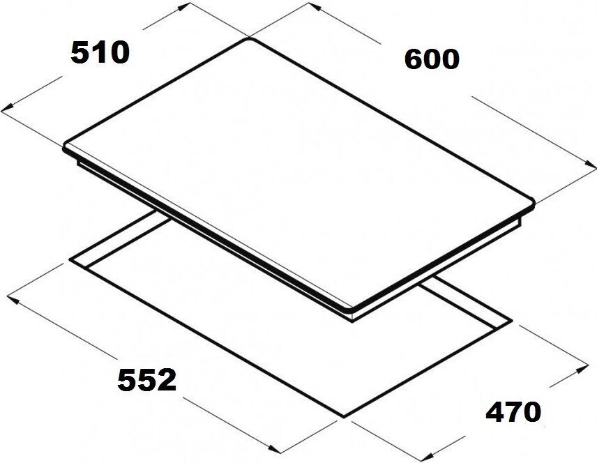 Варочная панель Schtoff H6001C02IS White