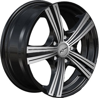 Литые диски X'trike X-112 16x6.5" 5x100мм DIA 67.1мм ET 45мм BK/FP