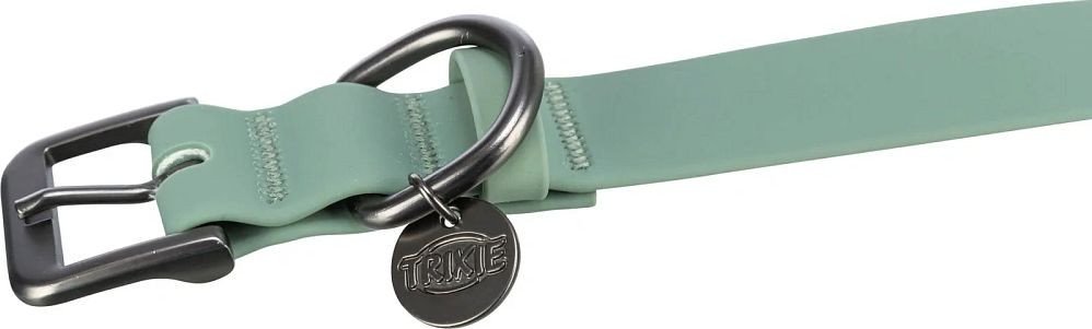 Ошейник Trixie CityStyle M-L (серо-зеленый)