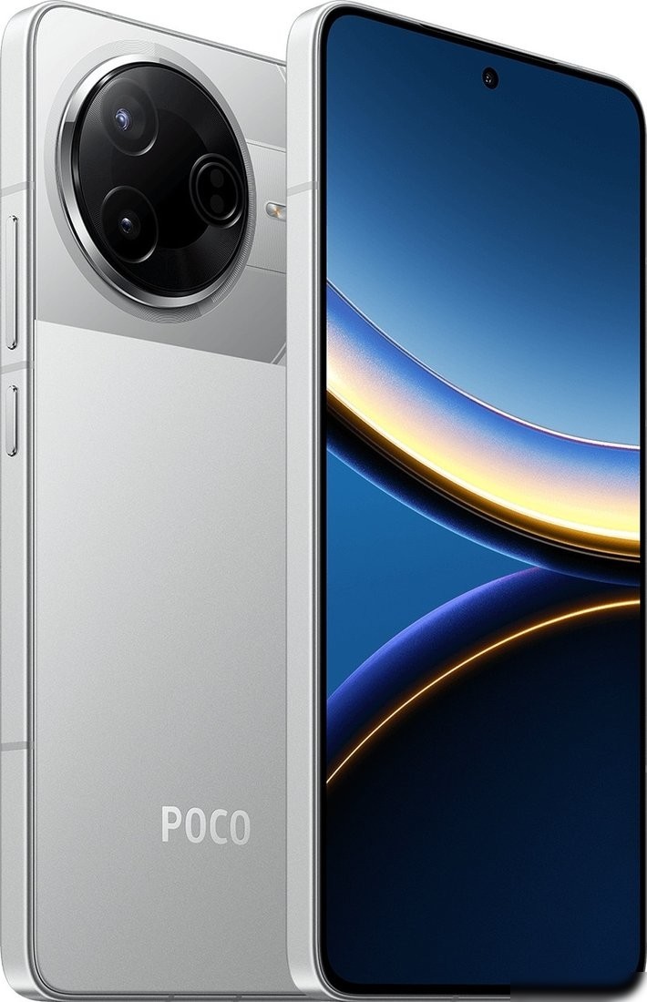 Телефон POCO F7 Pro 12GB/256GB международная версия (серебристый)