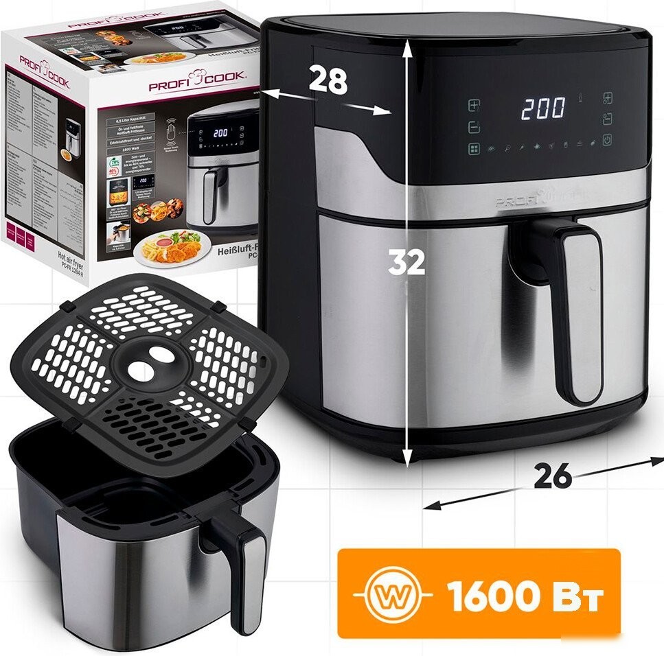 Аэрогриль (аэрофритюрница) ProfiCook PC-FR 1294 H