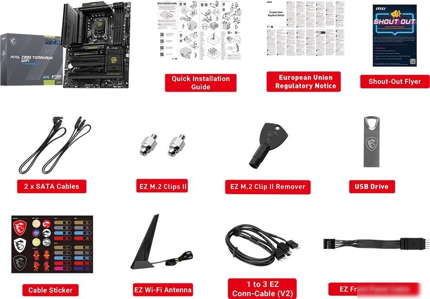 Материнская плата MSI MAG Z890 Tomahawk WiFi
