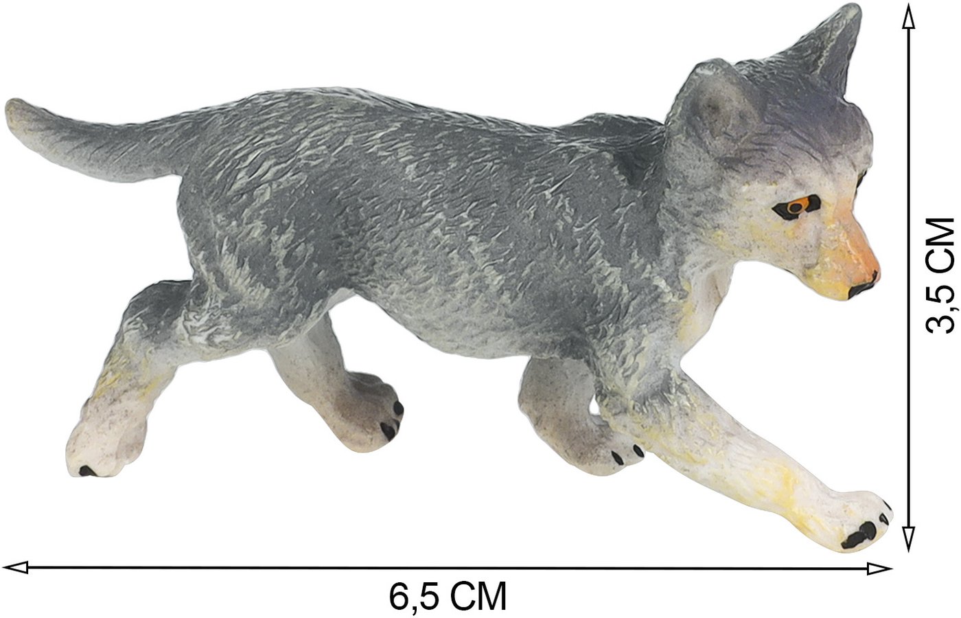 Набор фигурок Masai Mara Мир диких животных. Семья серых волков MM211-135