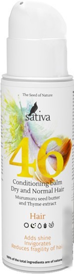 Sativa Бальзам для сухих и нормальных волос №46 (150 мл) Sativa Бальзам для сухих и нормальных волос №46 (150 мл)