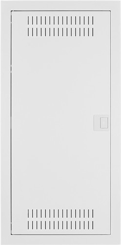 Бокс пластиковый Elektro-Plast MSF мультимед, TS35+3x МП перф.118x270mm, мет. дверь, белый RAL9016, 728x358x94mm, IP30