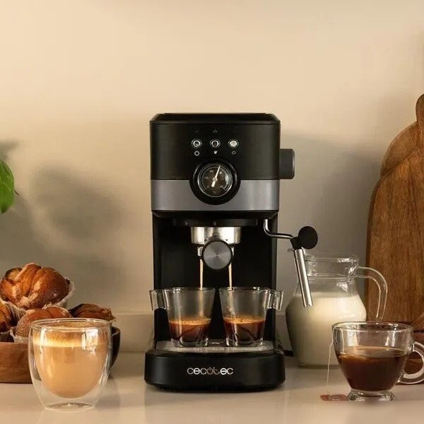 Рожковая кофеварка Cecotec Power Espresso 20 Pecan Pro